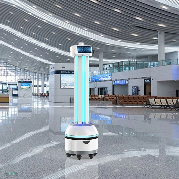 Covid-19：リーマン消毒ロボットが配備されています